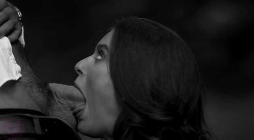 Deepthroat with tongue work