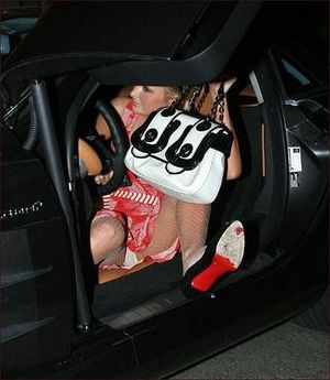 Paris Hilton Panty Upskirt