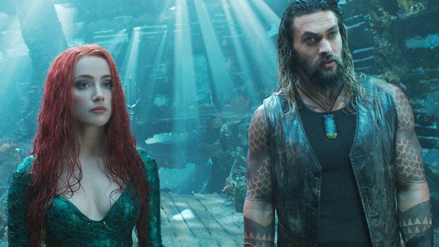 Amber Heard as Mera in Aquaman