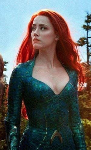 Amber Heard as Mera in Aquaman