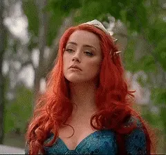 Amber Heard as Mera in Aquaman