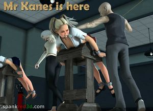 Mr Kanes is back to cane a schoolie bottom hard