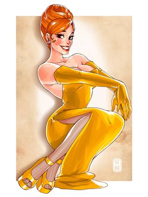 Lady in the Yellow Dress