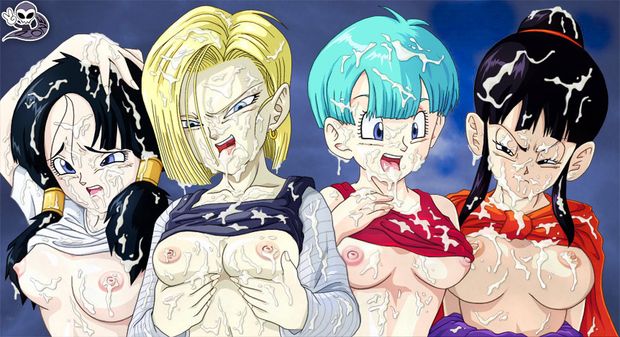 Videl, Android #18, Bulma & Chi-Chi