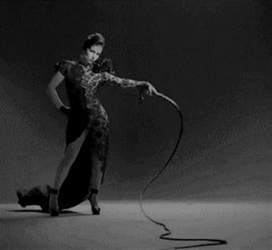 Domiatrix with whip