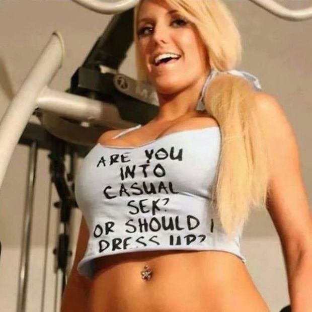 Are you into casual sex, or should I dress up?