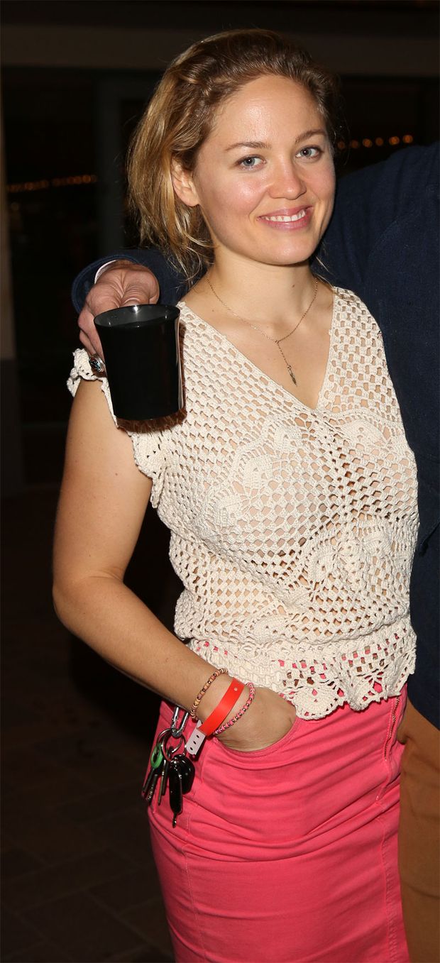 Erika Christensen with the Most See Through Shirt Imaginable