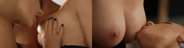 2 milf nipple licking lesbians