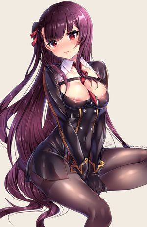 Erect nipples and Pantyhose