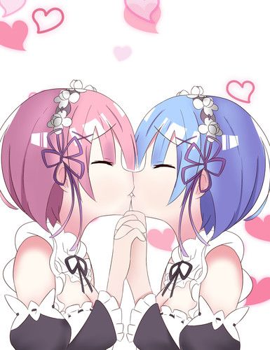 Rem and Ram Kiss Re: Zero