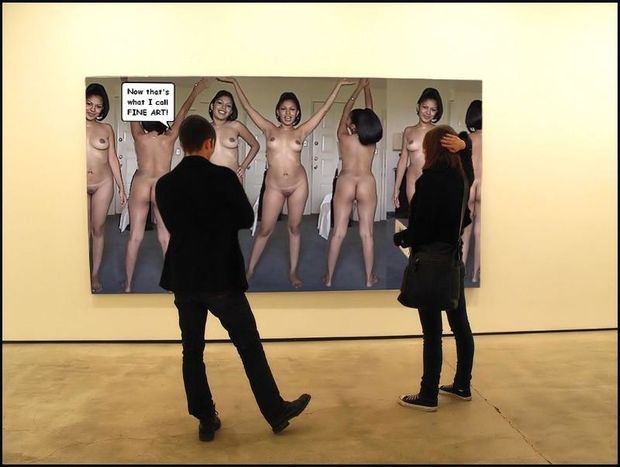 Veronica Mendez displayed in the nude
