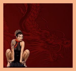 Chinese New Year with sexy Vanessa! from Czech Republic StripShow gallery