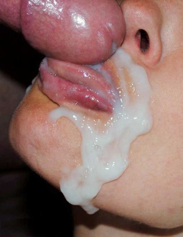 Close-up cum of load