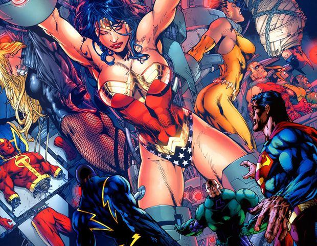 Wonder Woman Captured