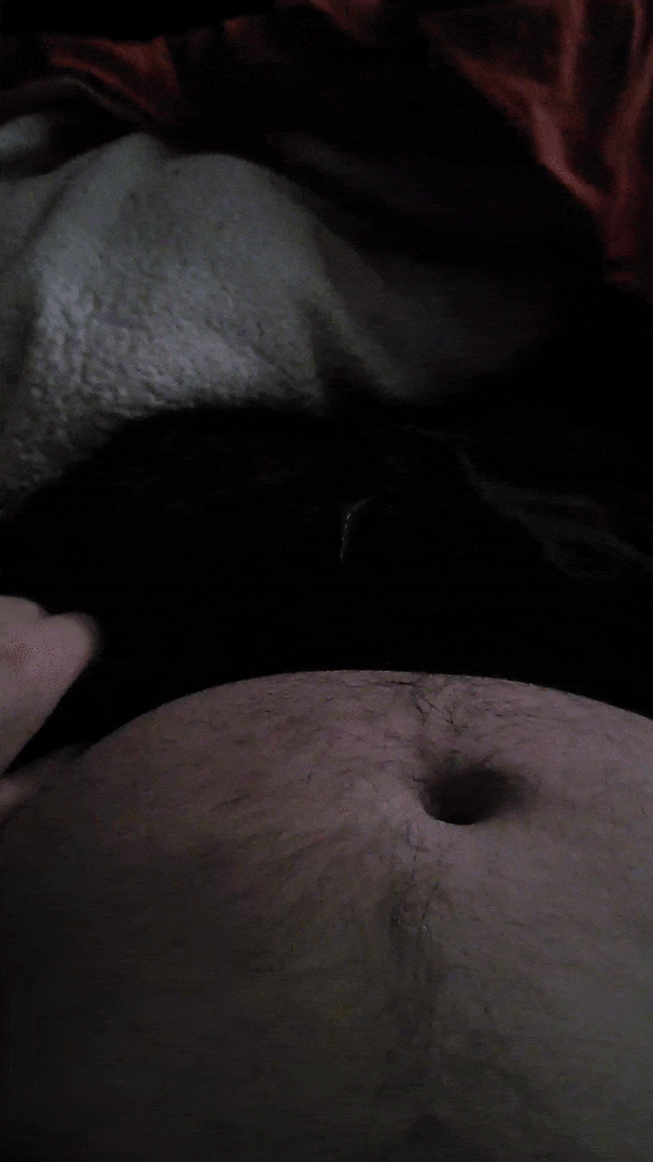 Horny and getting ready to rub one out