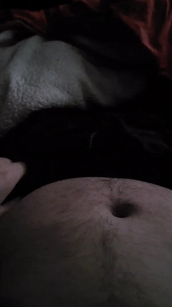 Horny and getting ready to rub one out