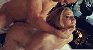 Fit bodied blonde loving older guys cock