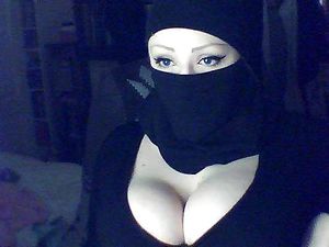 Hijab and large tits