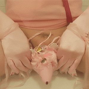 Pink cock cage sissy