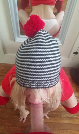 Sexy Valentines Day Blowjob