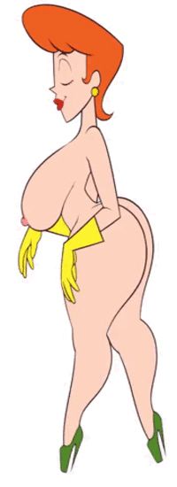 broad with big boobs