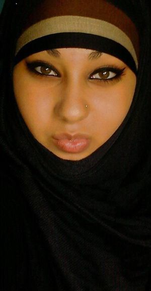 Hijab Teen with sexy Face
