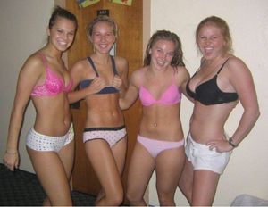 Parties are always better when the clothes start coming off.