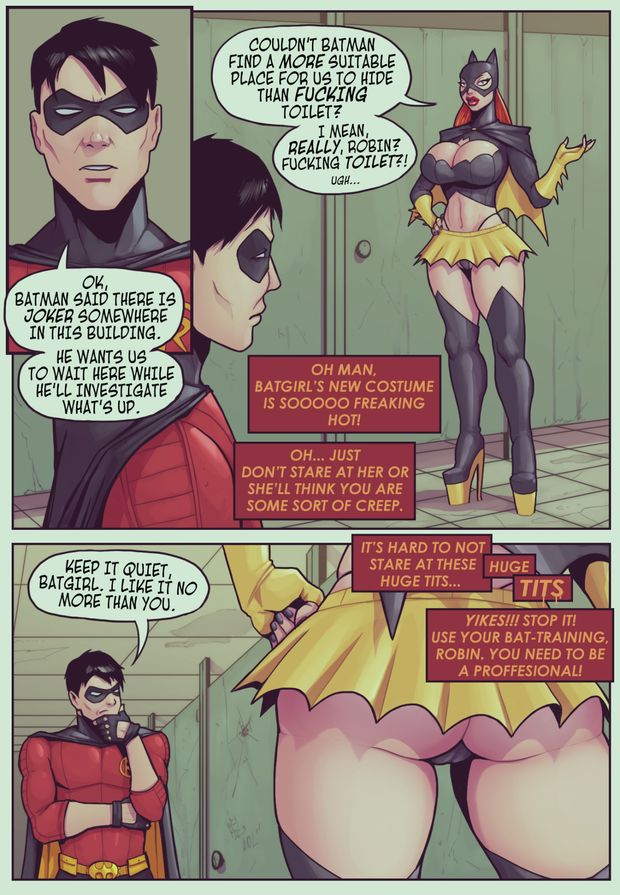 Ruined Gotham: Batgirl loves Robin 2