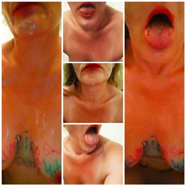 Being a cum dump