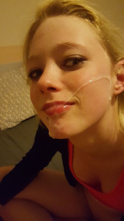 Blonde facial