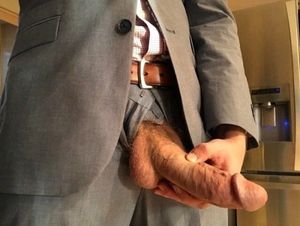 Juicy business boner, I’ll suck and fuck for a raise sir.
