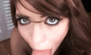 Her eyes and expressions are so sexy , just wanna knock one out there and then