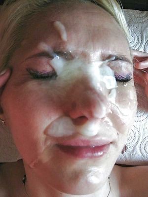 Amateur teen semen spread face