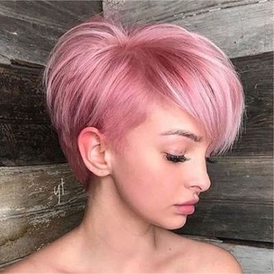 pink hair