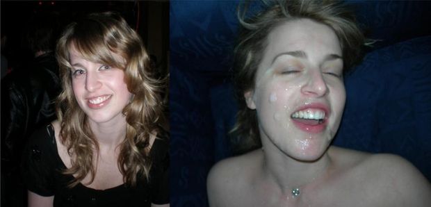 Pretty Blonde Turns Into a Slut