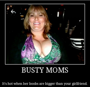 busty mom meme