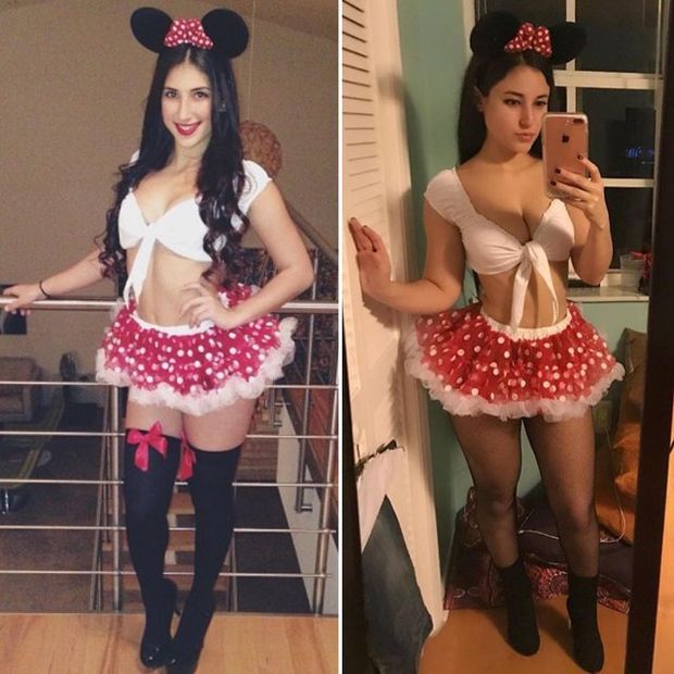 minnie mouse two ways