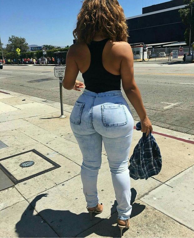 Big Ass in jeans