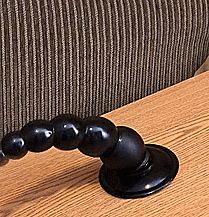 bouncing beaded dildo