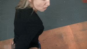 Parking lot creampie