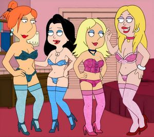 When husbands are at the bar wives and daughters love to dress up