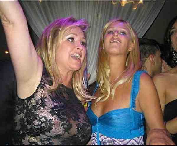 Kathy Hilton, See Through Tit Shot Makes It "Like Daughter, Like Mother"