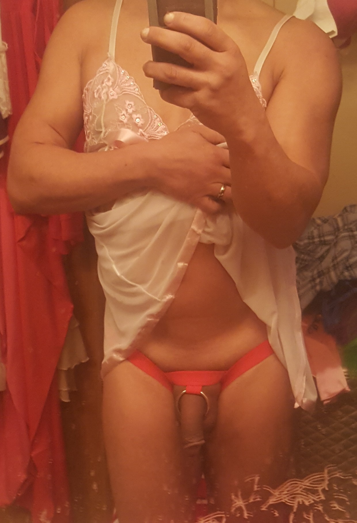 My New Faggot Panties!