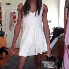 Dress reveal