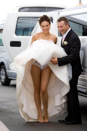 Bride accidental exposed. Or was she?