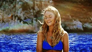 Lily James Bikini- Mamma Mia