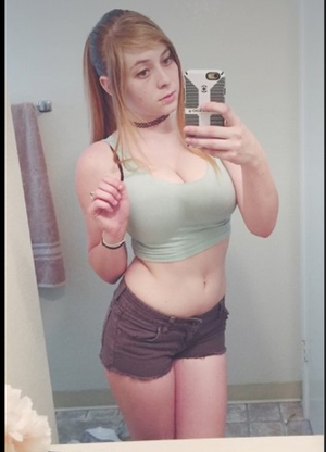 busty teen NN selfie