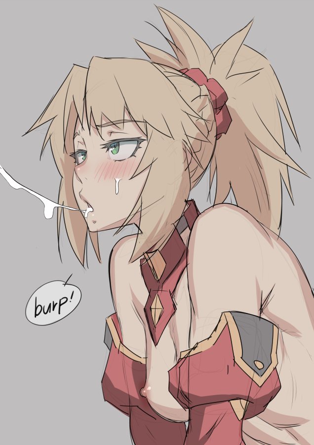 mordred and mordred (fate/grand order and etc) drawn by mikoyan