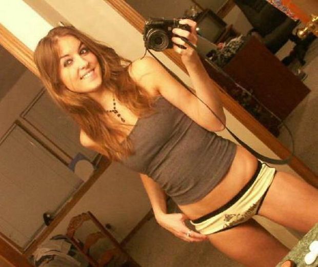 super tight teen selfie