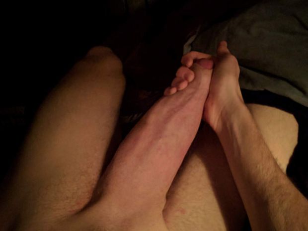 heavy overgrown slab of soft white cock